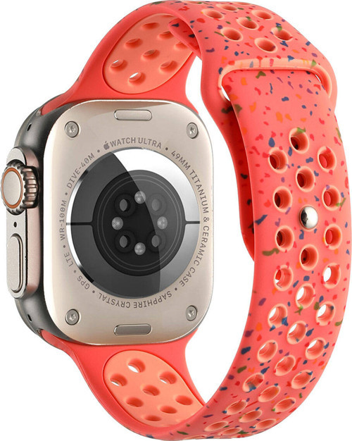 Watch Ultra 49mm Kordon Yeni Seri 2023 KRD-02 Silikon Kordon Kayış