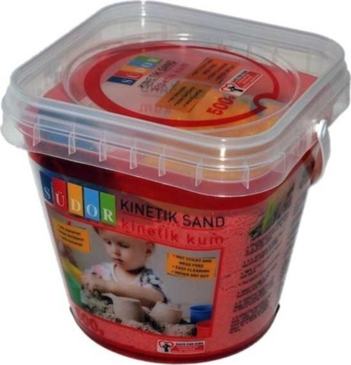 Kinetik Kum Kovalı 500 Gram Kırmızı