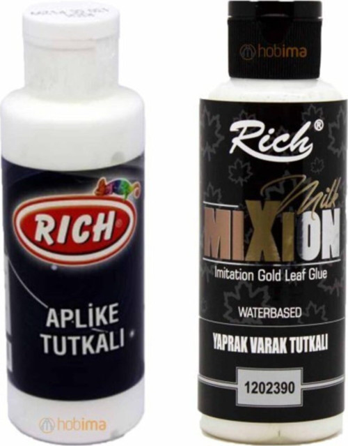 Yaprak Varak Süt Mixion 120 Cc+Aplike Tutkalı 120 Cc