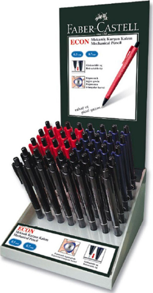 Faber-Castell Versatil Kalem Econ Koyu Renkler 100 Lü Karışık (100 Lü Paket)