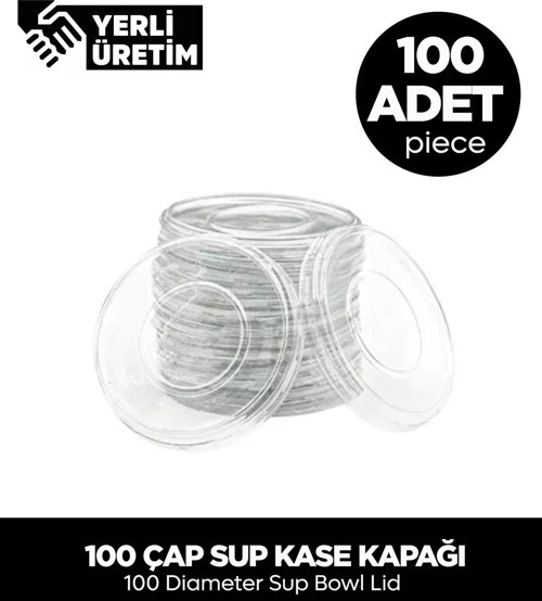 100 Çap Sup Kase Kapağı – 100 Adet