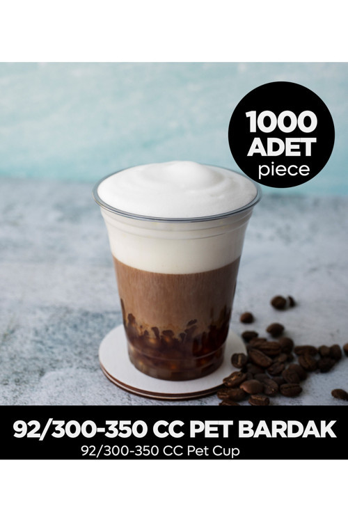 92/300-350 Cc Pet Bardak - 1.000 Adet