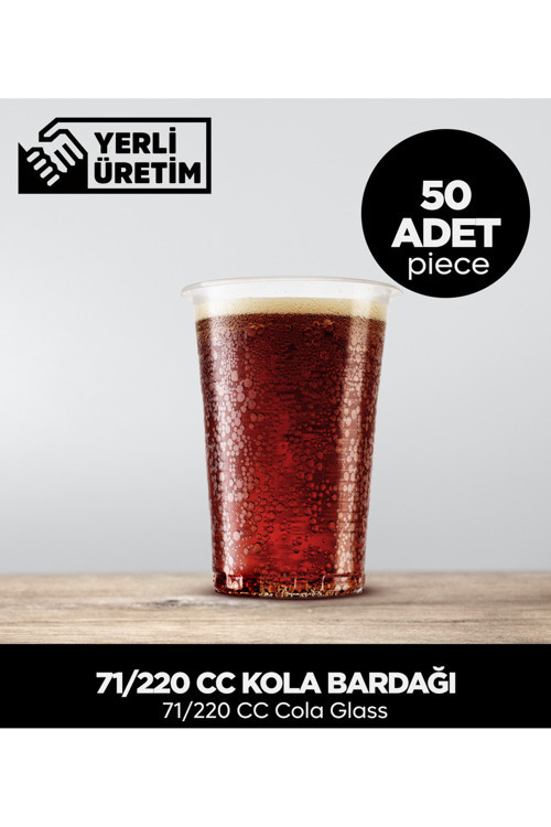 71/220 Cc Kola Bardağı 50 Adet