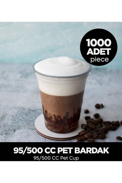 95/500 Cc Pet Bardak - 1.000 Adet