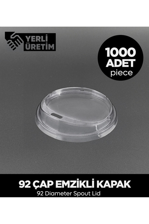 92 Çap Emzikli Kapak – 1.000 Adet