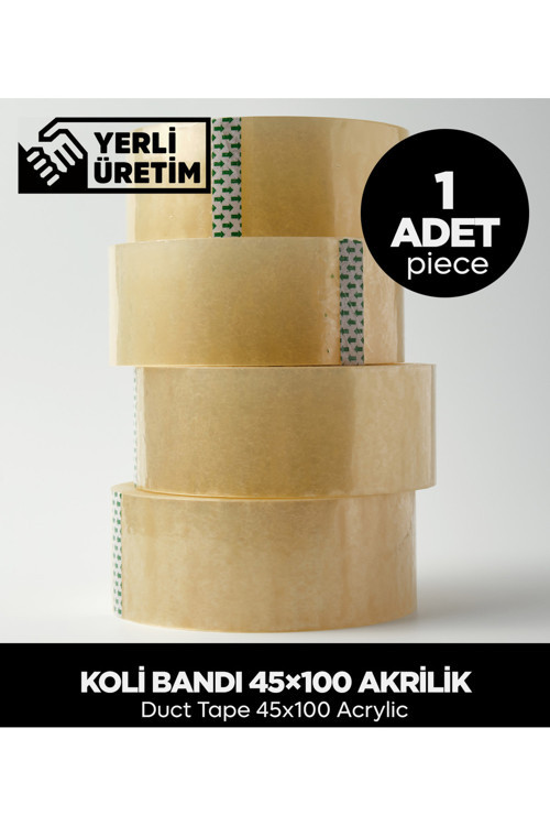 Koli Bandı 45×100 Akrilik 40 Mic - 1 Adet