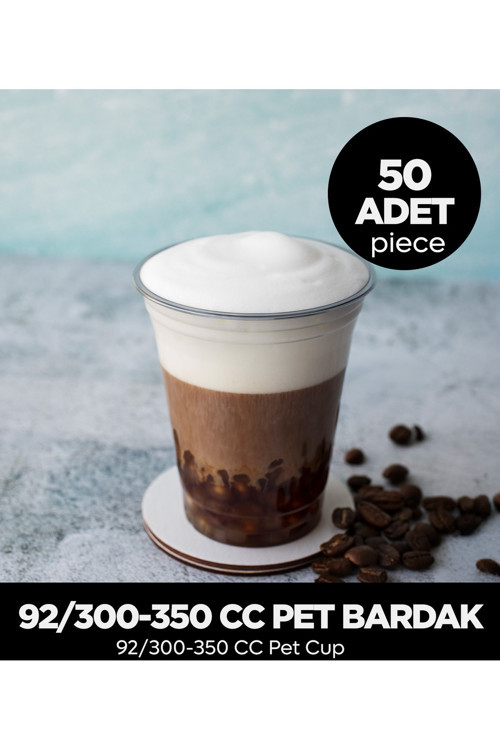 92/300-350 Cc Pet Bardak - 50 Adet