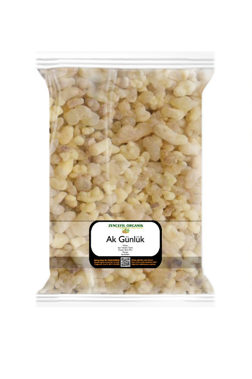 Ak Günlük Sakızı 250 Gr. Günlük Bitkisi Taşı Sığala Ağacı Reçine Akgünlük Günlük