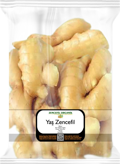 Taze Zencefil 1 Kg. Yaş Zencefil