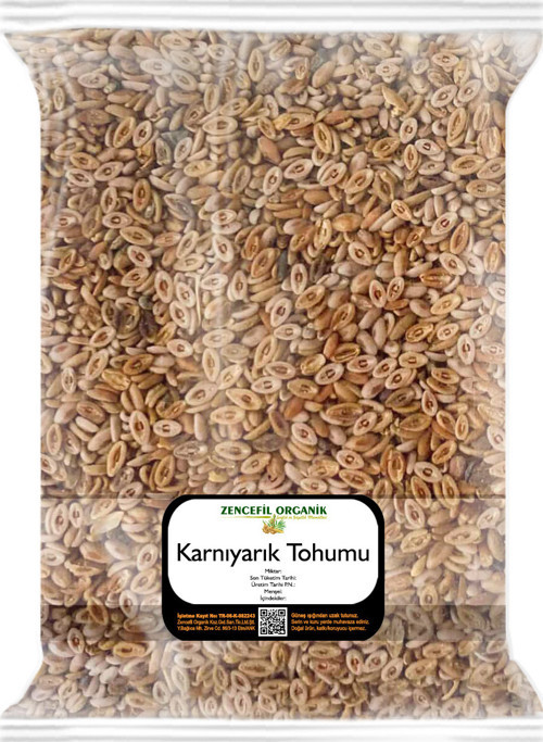 Karnıyarık Tohumu 500 Gr. Psyllium Glutensiz Gıda