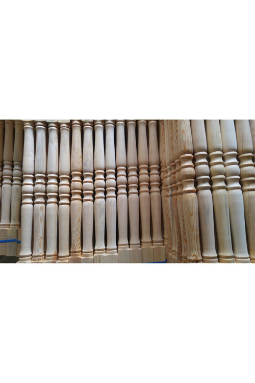 Ahşap Merdiven Korkuluk 75 Cm 5 Li Set