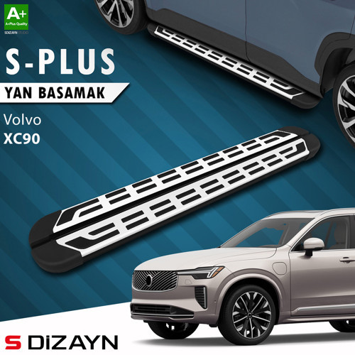 Volvo XC90 Makyajlı Hybrid S-Plus Gri Yan Basamak 203 Cm 2024 Üzeri A+ Kalite