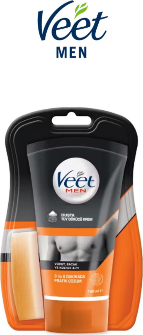 Erkekler İçin Duşta Kullanıma Uygun Tüy Dökücü Krem Normal Ciltler 150 ml