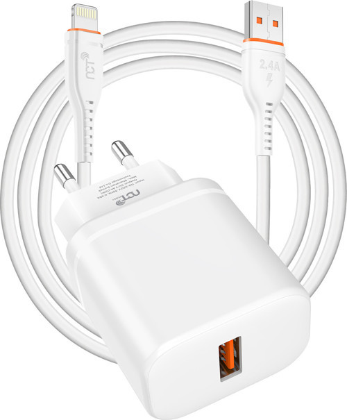 12W Hızlı Şarj Aleti Lightning USB Kablolu iPhone Uyumlu Şarj Cihazı