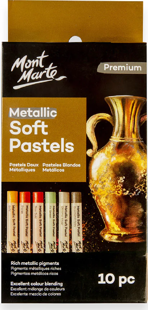 MM Metalik Yumuşak Pastel 10'lu