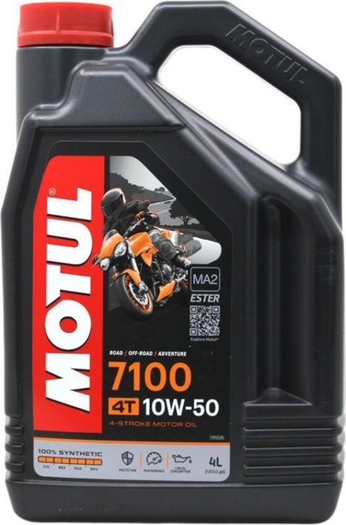 7100 4t 10w50 4 Litre Motosiklet Motor Yağı