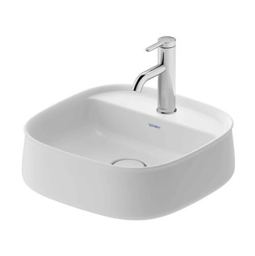 - Zencha Çanak Lavabo 42 cm Batarya Banklı Beyaz OUTLET - 2374420071-