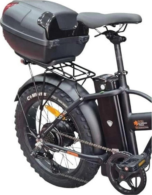 Rexx Top Case Xbyc T19 Bisiklet Bagaj Üstü Plastik Çanta Siyah