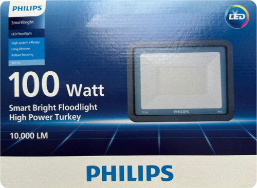 (1 Adet) Phılıps 100W Projektör Beyaz (6500K) Bvp150 G2 Led100 Cw Psu Swb Tr