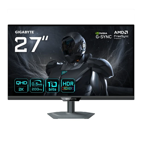 G27Q20 27 2560x1440 QHD 200Hz 0.5ms HDMI DP HDR10 FreeSync IPS Gaming Monitör
