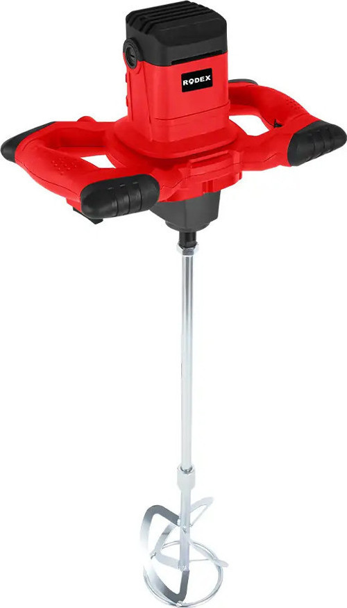 RDX3922 Boya Çimento ve Sıva Harç Karıştırıcı Makinesi 1800W M14 Uçlu Çift Kulplu