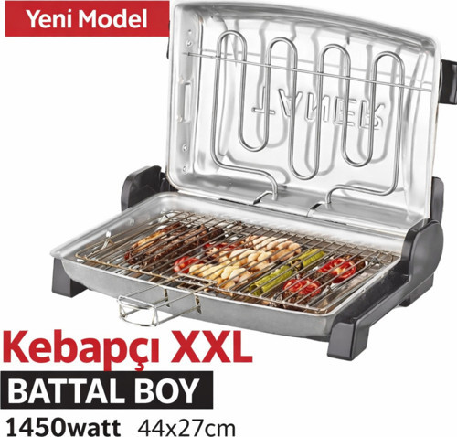 BATTAL GRİ KEBAPÇI ÇİFTTELLİ IZGARA