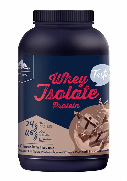 %100 Whey Isolate Protein 900 Gr ÇİKOLATA Aromalı