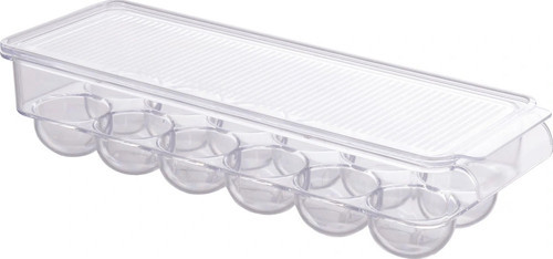 Ansan ANS E65-16 Şeffaf Yumurta Saklama Kabı 12'li 33 x 11,7 x 7,4 cm