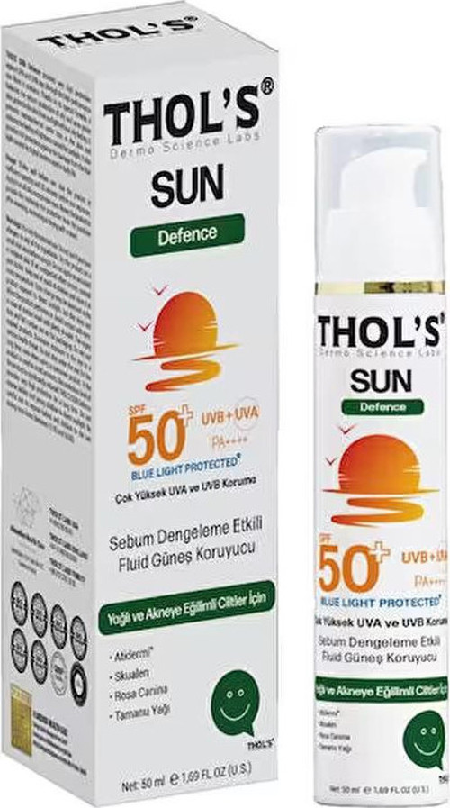 Sun Defence Leke Eğilimli ve Yağlı Ciltler İçin Fluid Güneş Koruyucu