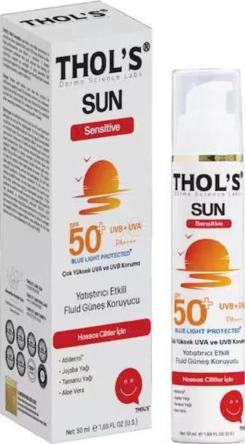Thol’s Sun Sensitive SPF 50+ Kızarıklık Karşıtı Yatıştırıcı Fluid Güneş Koruyucu 50 ml