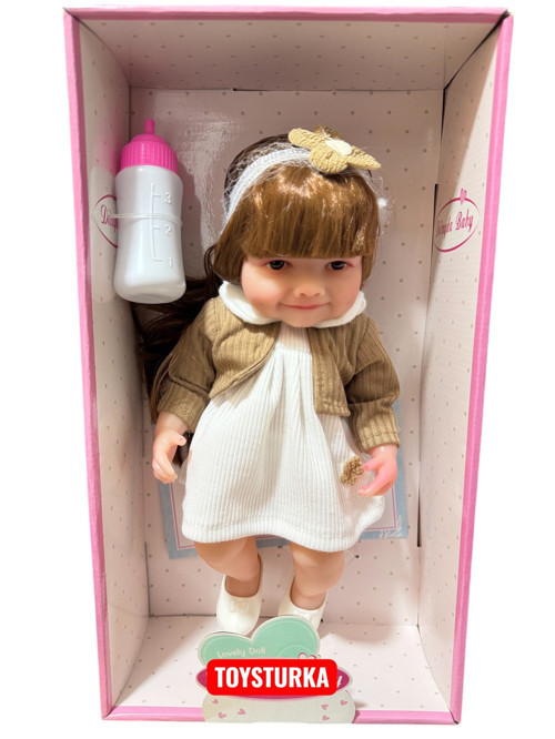 30 Cm Gerçekçi Yenidoğan Bebek – Sesli Oyuncak Et Bebek