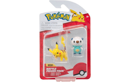 Pokemon Battle 2'li Figür Seti Pikachu + Oshawott PKW4068