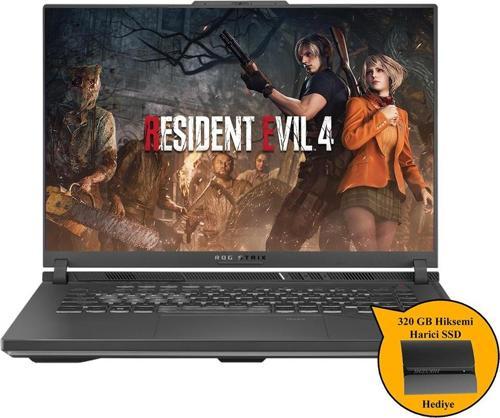 Rog Strix G16 I7 13650HX 32GB 1TB SSD RTX4050 165 Hz Win11P G614JU-N3196 Zi716 +320GB Hiksemi SSD