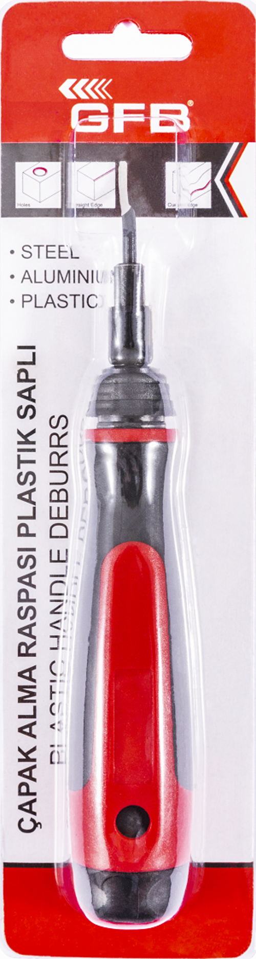 6650 Çapak Alma Raspası Plastik Saplı