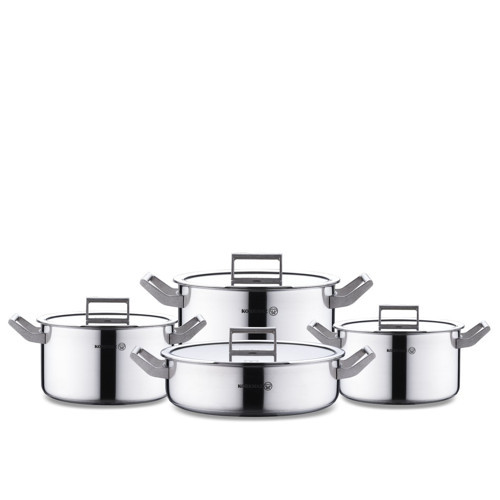 Plata 8 Parça Tencere Seti A2786