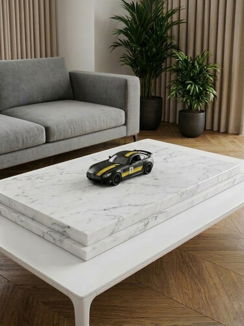 Farbu Oyuncak Süper Yarış Arabası Mercedes-AMG GT Çek-Bırak Açılabilir Kapılı 12 cm Oyuncak Araba Siyah