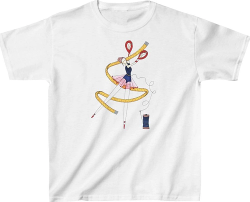 Çocuk Baskılı T-Shirt - Beyaz