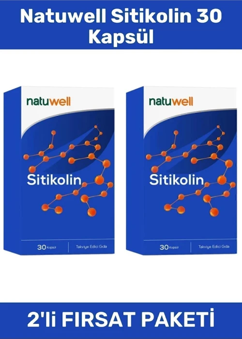 Sitikolin 30 Kapsül - 2 Adet