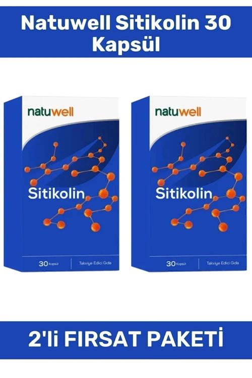 Sitikolin 30 Kapsül - 2 Adet