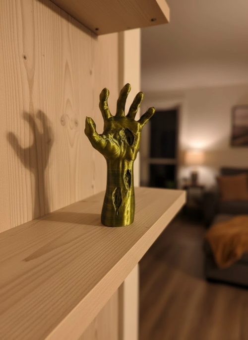 Dekoratif El Heykeli 22×7 cm Fantastik Koleksiyonluk Masaüstü Figür