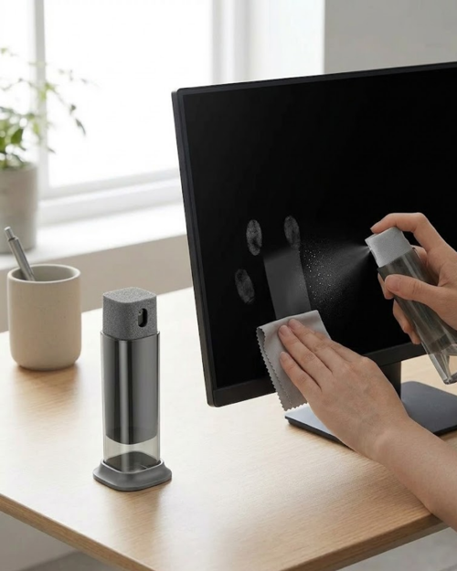 popüler Çok Amaçlı Ekran Temizleme Sprey Şişesi Telefon Tablet Bilgisayar Temizleme Kabı 2026