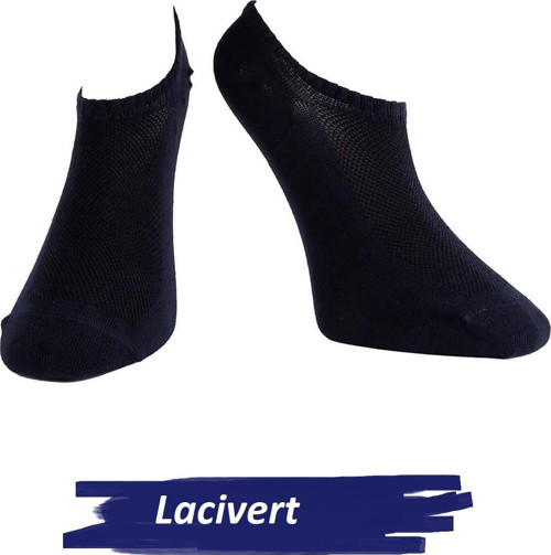 Erkek Pamuklu Likralı Sneaker Çorap 7701 - 6 Adet