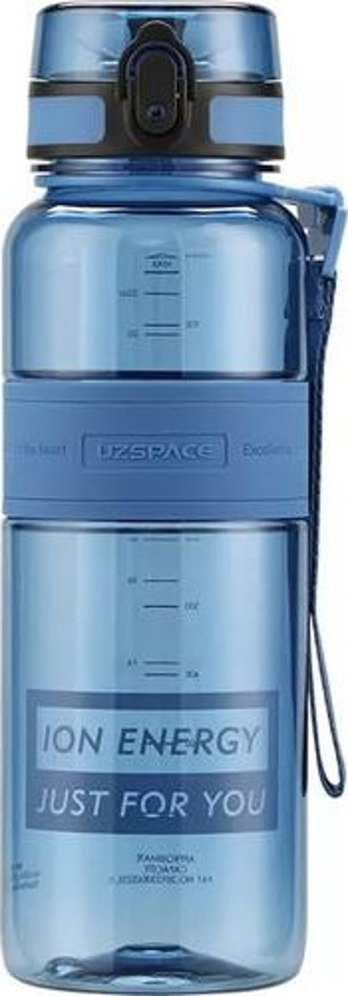 Uzspace 1000ML Su Matarası Büyük Boy Mavi