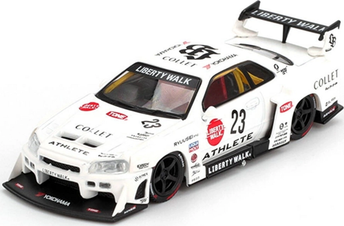 Mini GT 1/64 Nissan LB-ER34 Super Silhouette ATHLETE/COLLET Blister Paket