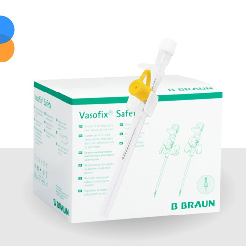 Vasofix Branül (Intraket) Sarı (24G) 50'li Kutu