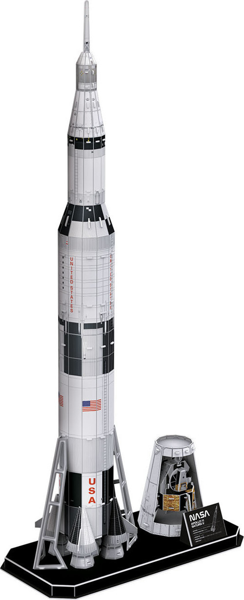NASA - Apollo Saturn V Roket 3D Puzzle DS1059h