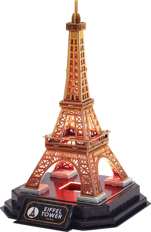 Eyfel Kulesi 3D Puzzle (Led Işıklı) L534h