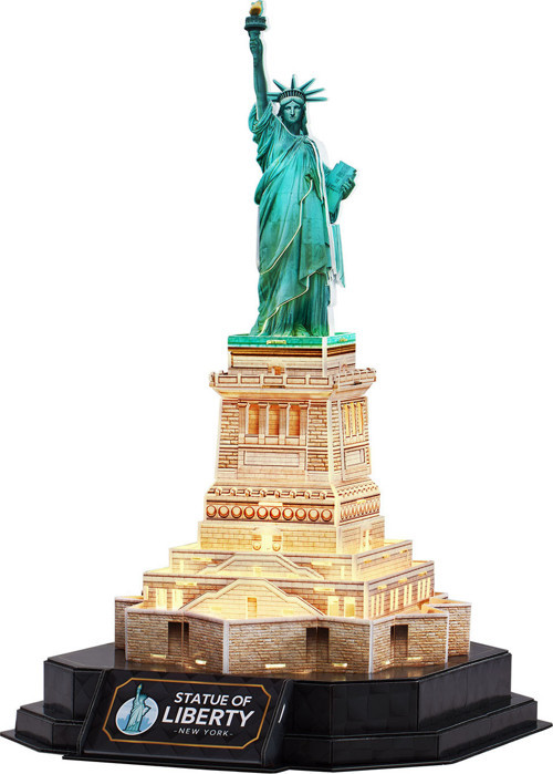 Özgürlük Heykeli 3D Puzzle (Led Işıklı) L536h