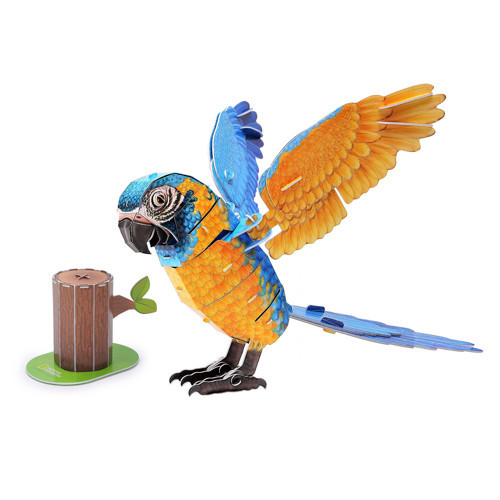 National Geographic - Mavi Macaw Papağanı 3D Puzzle DS1097h