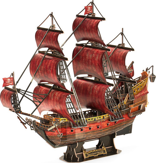 Queen Anne's Revenge Gemisi 3D Puzzle T4040h